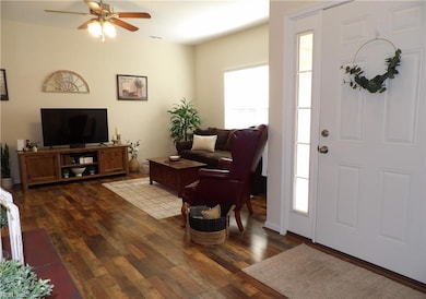 Entry with coat closet