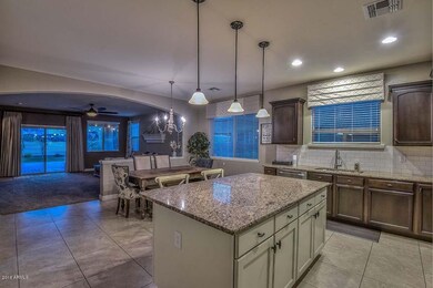 Kitchen Overlooking Great Room Room