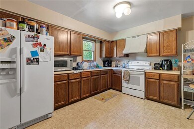 Kitchen with plenty of space, plus a large pantry,