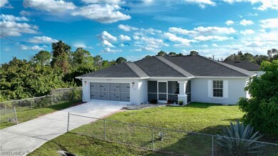 Semi country location. New garage door opener with