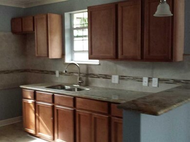 Kitchen. new cabinets, granite, sink, flooring, pl