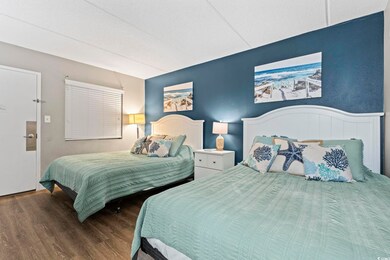 Bedroom featuring wood finished floors