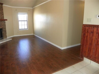 Unfurnished living room with light hardwood / wood