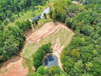 Aerial view of property's location