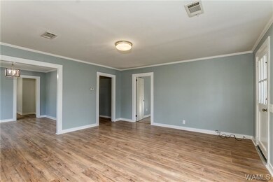 Another view of family room that opens into the di