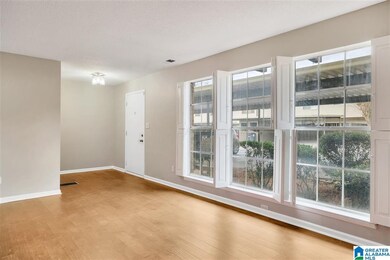 What a large space and the beautiful Hardwoods are