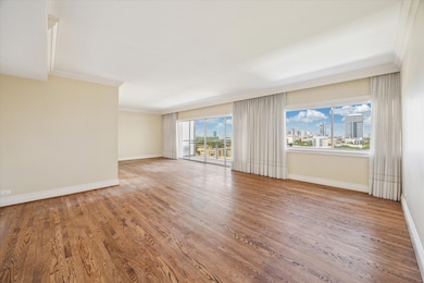 Open Concept Living & Dining Rooms with hardwood f