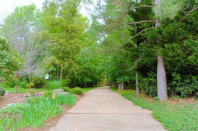 Private driveway, home is not visible from the roa