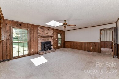Den/Family Room with sky light 