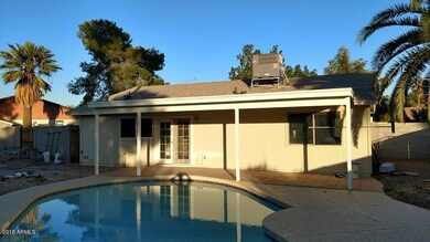 Alta Vista Rear Patio painted
