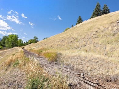 Ditch near bottom of property