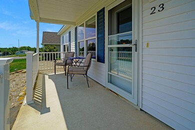 Covered front porch