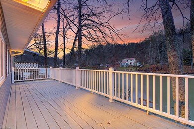 Dock area on the lake