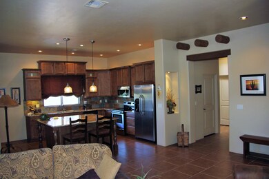 Great room looking at kitchen