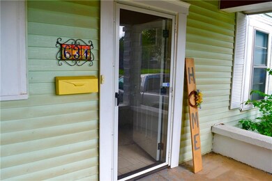 Front door.