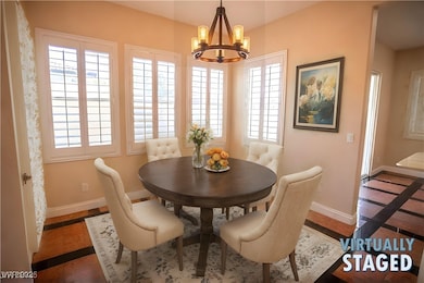 Dining Room - virtually staged