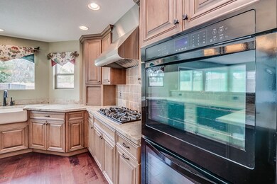 Gas Stove & Stainless Hood