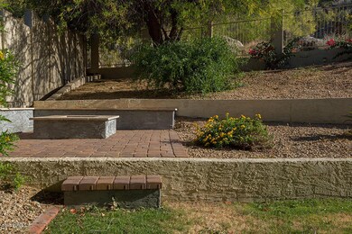 fire pit and seating