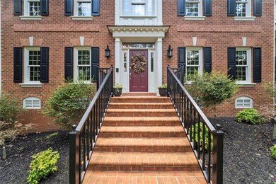 Three Sides Brick with a Welcoming Entrance