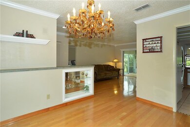 dining room - living room - kitchen