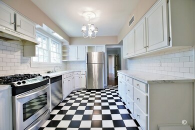 Kitchen has Stainless Appliances, Ample Counter an