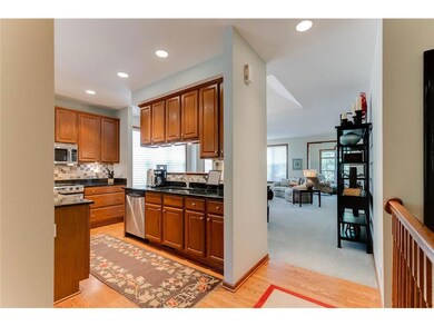 View from the front entrance to Kitchen and Dining