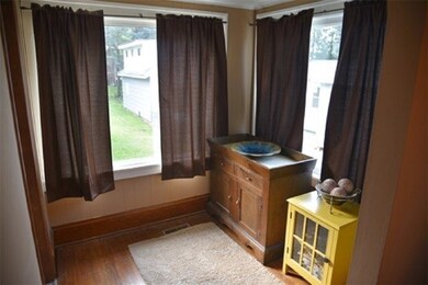 Office area off of dining room