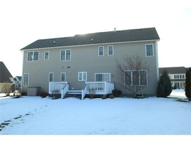 Exterior Back. Back of the house with deck.
