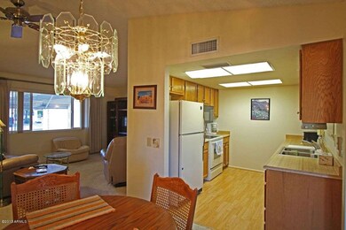 Kitchen Eating Area and Living