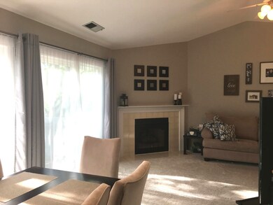 BEAUTIFUL COZY GAS START FIREPLACE