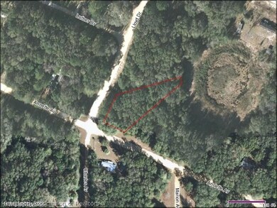 Aerial Map. Lot fronts Annette.