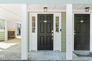View of exterior entry
