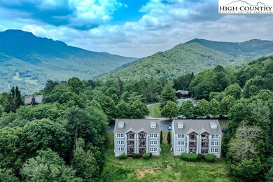 Aerial of back of Buildings