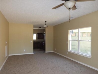 As you walk into the spacious living room, you will note the elevated ceilings and modern neutral paint colors that go with everything!  