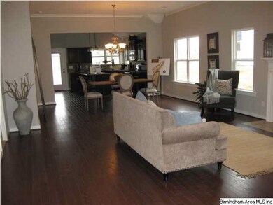 Enter this open floor plan w/ its gleaming wood fl