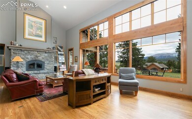 Great room with floor to ceiling windows to captur