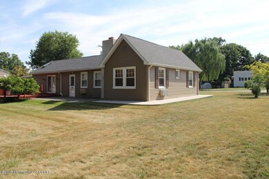 left side of residence