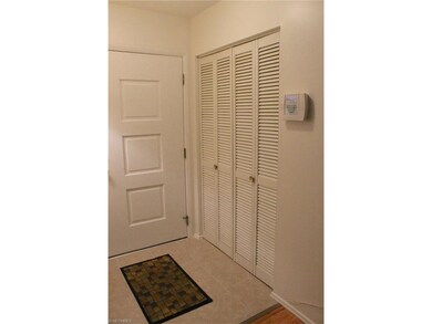 The front entry has a spacious coat closet, servic