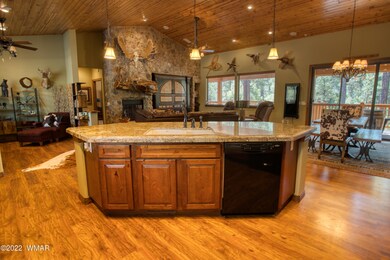 Kitchen into Great Room