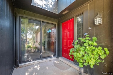 Entrance to property