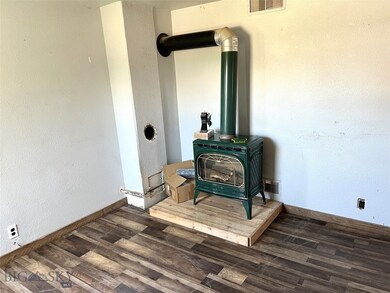 Living room- gas stove