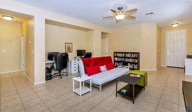 Great Room w/all ceramic tile