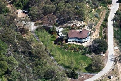 Aerial view of home