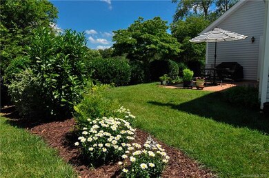 Level well-maintained backyard