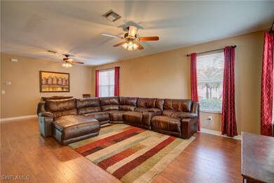 This living room is expansive at 26' x 18' (includ