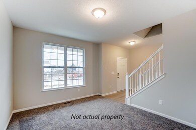 Living room with spindles
