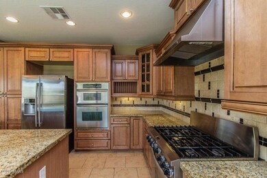 Kitchen with 6 Burner Stove