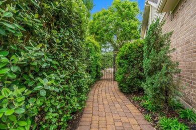 Walkway to backyard
