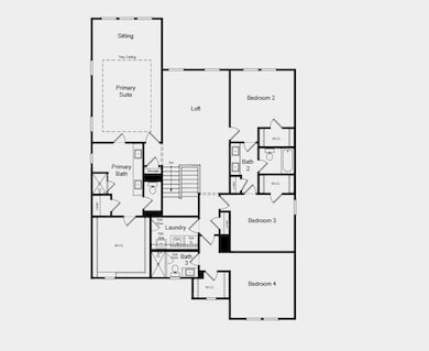 Second Floor Plan - Structural options added inclu