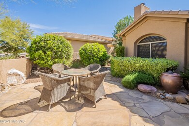 Gated Flagstone Courtyard